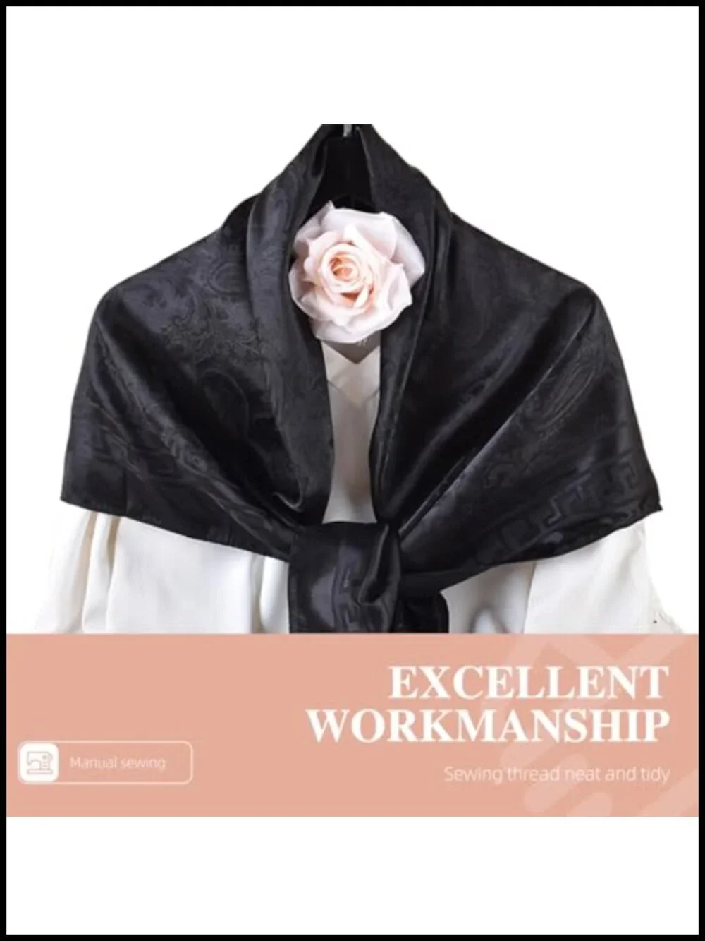 35x35 Silk Like Satin Scarf Head Wrap Hair Sleeping Bandana